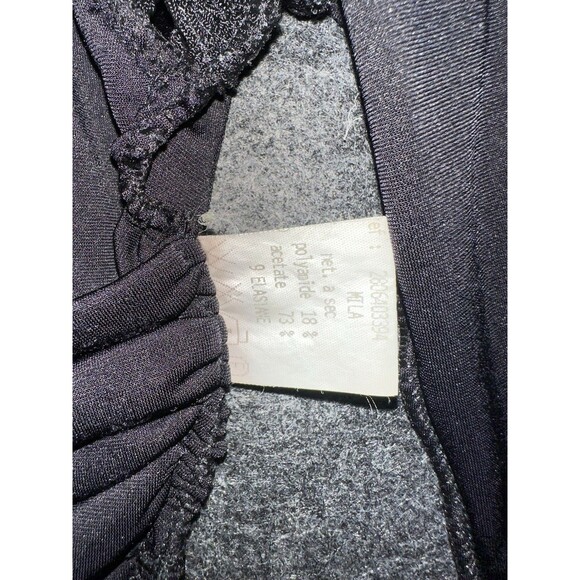 Vintage 80s/90s Pati-Pat Paris Black Velvet Bodysuit – Crochet  & Medallion - Picture 10 of 11